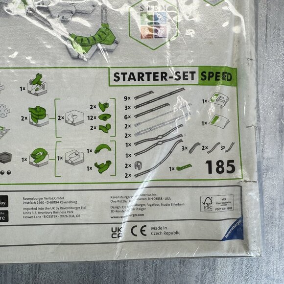 Gravitrax Starter Set Speed Set STEM Interactive Track Build System Box Damage - Picture 10 of 16